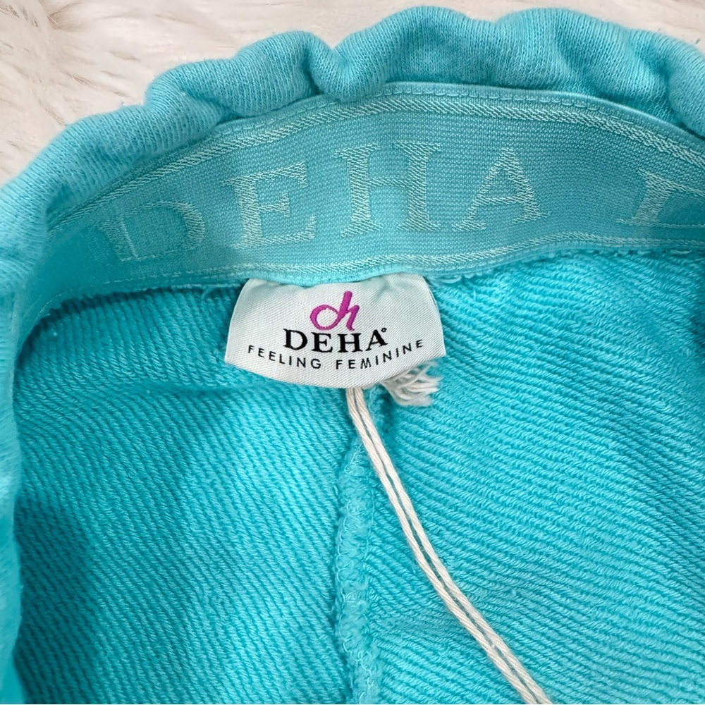Deha Women's Feeling Feminine Cotton Active Shorts Blue Size M - Picture 5 of 8